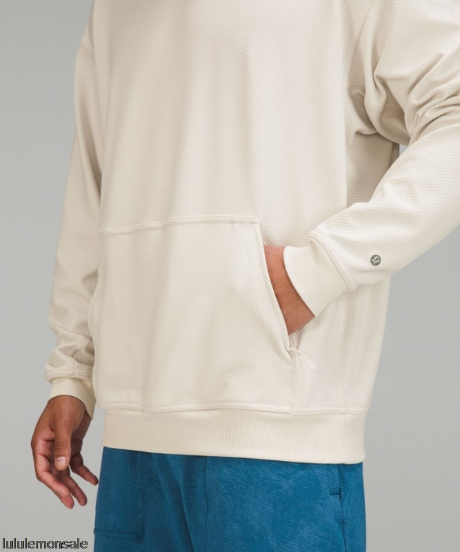 Lululemon Deutschland DELULU638 | White Opal Trainings-Hoodie Mit Entspannter Passform